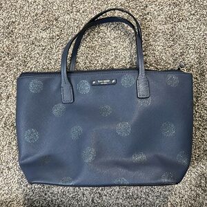 Kate Spade Navy Blue Medium Tote